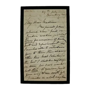1861 Ellen Ranyard L.N.R. ALS Bible Women Movement London Brunswick Sq Letter - Picture 1 of 4