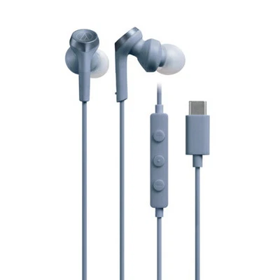ATH-CKS330C BL Audio Technica Athcks330C Bl Earphones Microphone Usb Typec - Image 1 of 2