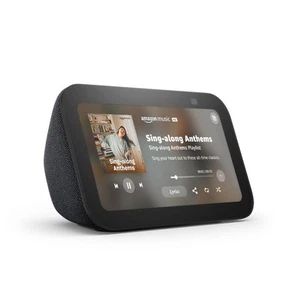 Echo Show 5 (neuestes Modell), Smart Display mit 2x Bass und klarerem Klang,... - Bild 1 von 6