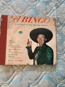 Bing Crosby "El Bingo" 78 rpm (4) Record Album on Cecca #A-547 - 1947 - Picture 1 of 4