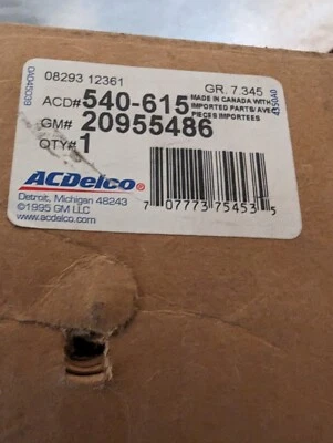 GM OEM Front Suspension-Shock Absorber 20955486 NOS - Imagem 1 de 2