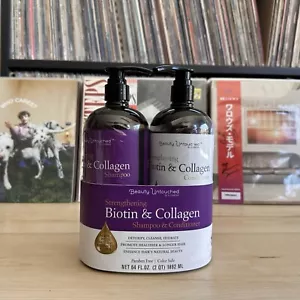 SJ HAIR CARE XPERT BIOTIN & COLLAGEN HAIR CARE DUO SHAMPOO & CONDITIONER 32OZ - Picture 1 of 5
