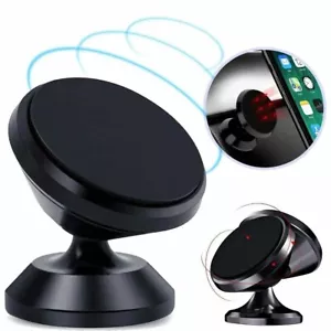 Magnetic Car Phone Holder Magnet Mount Bracket Stick on Car Dashboard Wall Mobil - Picture 1 of 6