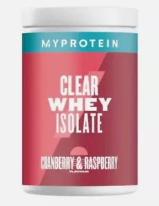MyProtein CLEAR WHEY ISOLATE Cranberry & Raspberry lavour 20 servings - Picture 1 of 2