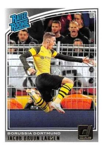2018/19 Donruss Soccer Jacob Bruun Larsen novato clasificado - Borussia Dortmund - #182 - Imagen 1 de 1