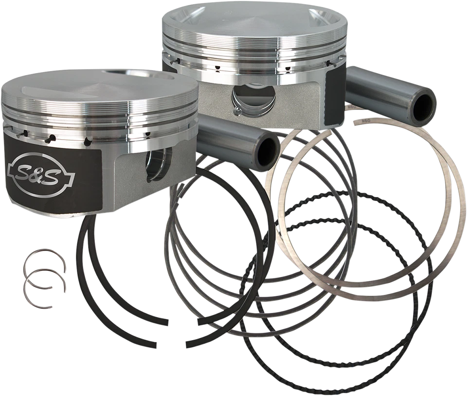 Kit de pistón de motor forjado de alto rendimiento de compresión S&S Cycle 920-0070 Foto 1 de 1