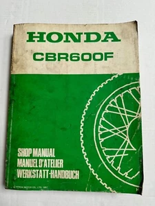 Manuale riparazione manutenzione officina originale Honda CBR600F 1987 67MN400 - Foto 1 di 3