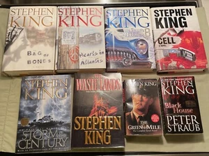 Stephen King Books 4 Hardcover And 4 Paperback - Picture 1 of 1