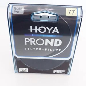 Filtro Hoya PROND 77 ND32 1,5 5 stops Pro ND 77mm ND 32 NUEVO #3 L - Imagen 1 de 3