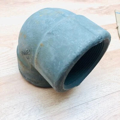 BONNEY 316 3-2M SA/A105 -50462-90 DEGREE FORGED STEEL ELBOW - Image 1 of 4