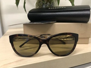 Burberry BE2210-3002 Womens Cat eye Eyeglasses Dark Havana 53mm Authentic Frames - Picture 1 of 16