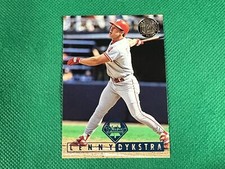 1995 Ultra Gold Medallion #203 Lenny Dykstra Philadelphia Phillies
