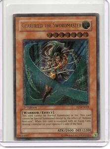 Yu-Gi-Oh Gearfried the Swordmaster (FET-EN022) Ultimate Rare 1st Ed UNGRADED - Picture 1 of 2