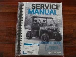 CFMOTO U Force 1000 Repair SERVICE MANUAL 2019 - 2022 SM-UF10002019-21-V1 - Picture 1 of 4