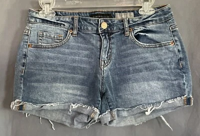 Pantalones cortos midi Aeropostale para mujer talla 6 lavado medio  Foto 1 de 4
