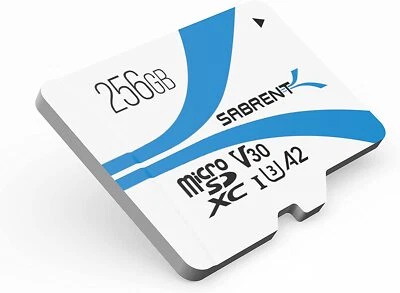 New - SABRENT Rocket V30 A2 256GB MicroSDXC R100MB/s W30MB/s (SD-MQ30-256) - Image 1 of 3