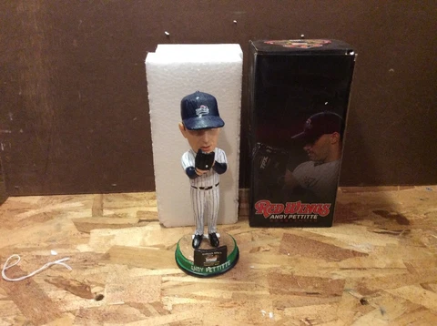 Andy Pettitte Rochester Red Wings SGA Bobblehead NY Yankees Cover