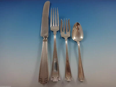 Cubiertos de 4 piezas Etruscan by Gorham de plata esterlina tamaño cena Foto 1 de 3