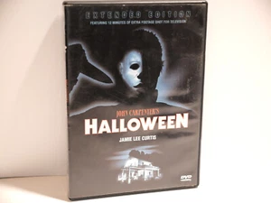 HALLOWEEN EXTENDED EDITION (1978) DVD MOVIE W/ INSERT *OOP* 70s HORROR RARE - Imagen 1 de 5