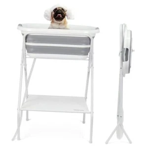2 in 1 Dog Bath Tub Dog Washing Station for Bathing and Grooming, Elevated - Picture 1 of 7