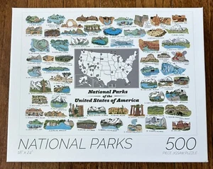 Brainstorm 500 Teile Puzzle - Nationalparks - KOMPLETT! - Bild 1 von 3