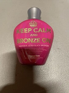 Supre Tan Keep Calm and Bronze On Tranquil Ultra Black Bronzer 10.1 oz - Picture 1 of 1