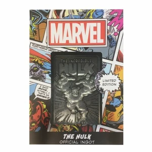 Marvel The Hulk Metallbarren Brandneu & Versiegelt - Bild 1 von 3