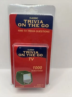 2005 Fundex Games 'Trivia on the Go' 1000 Questions Kids Adults Travel Car Ride - Image 1 of 2