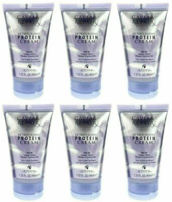 LOTE 6 CREMA PROTEICA TEXTURIZANTE REPARACIÓN CAVIAR ALTERNATIVA RX TAMAÑO DE VIAJE 1,35 OZ Foto 1 de 2