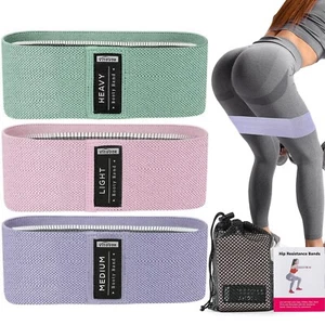 3-Level Booty Bands Set, Resistance Bands for Legs & Glutes, Ideal for Starters - Picture 1 of 7