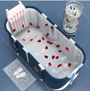 Portable Foldable Bathtub, Portable Bathtub for Adults, SPA Tub New - Picture 1 of 7