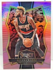 Allen Crabbe 2018 Panini The National 2016-17 Select PINK Prizm Refractor #'d/15