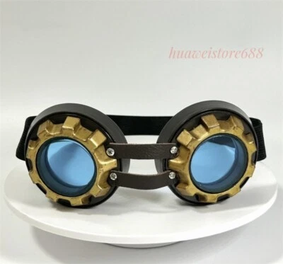 Gafas Arcane Temporada 2 Vi Cosplay Prendas para la cabeza utilería Impresión 3D League of Legends  Foto 1 de 3