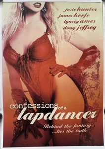 Adult Pin-Up Promo Poster 11X15: Confessions Of A Lapdancer Josie Hunter - Picture 1 of 2