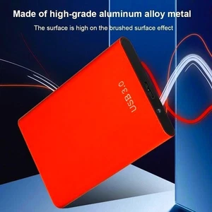2TB 25 Inch USB External Hard Drive Enclosure SATA 6Gbps Portable Storage Case - Picture 1 of 15