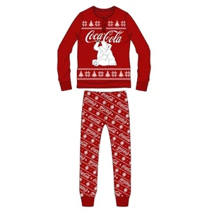 PIGIAMA UOMO LUNGO INTERLOCK COCA COLA CCZ1693 - Picture 1 of 2