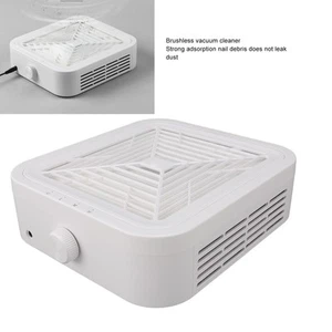 US Plug )120W Nail Dust Collector Powerful Suction Nail Vacuum Cleaner Elect VAC - Picture 1 of 23