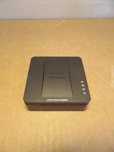 Cisco SPA112 V04 2-Port Phone Adapter SPA112 Hochwertiger VoIP Service... - Bild 1 von 5