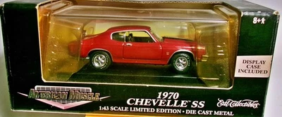 ERTL American Muscle 1:43 1970 Chevelle SS Red/Black Limited Edit. Die Cast NIB - Image 1 of 4