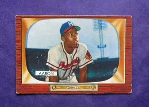 1955 Bowman Hank Aaron #179 **Very Nice Looking Card. - Picture 1 of 4
