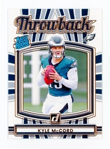 2025 Panini Donruss Football - Rated Rookie Throwback #10 Kyle McCord (RC)  - Bild 1 von 2