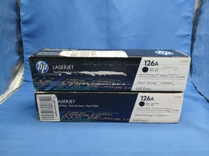 HP LaserJet 126A Doppelpack Schwarz Tonerkartuschen CE310AD 2er Pack - Bild 1 von 1