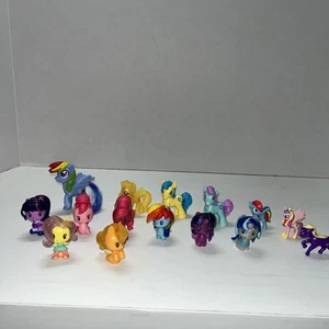 My Little Pony Minis And Cutie Mark Crew 1-3 Inch 15 Total - Picture 1 of 7