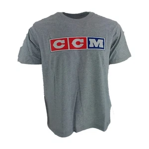 CCM Hockey Heritage Senior/Adult Kurzarm T-Shirt (TSS50A) - Athletic Grey - Bild 1 von 2