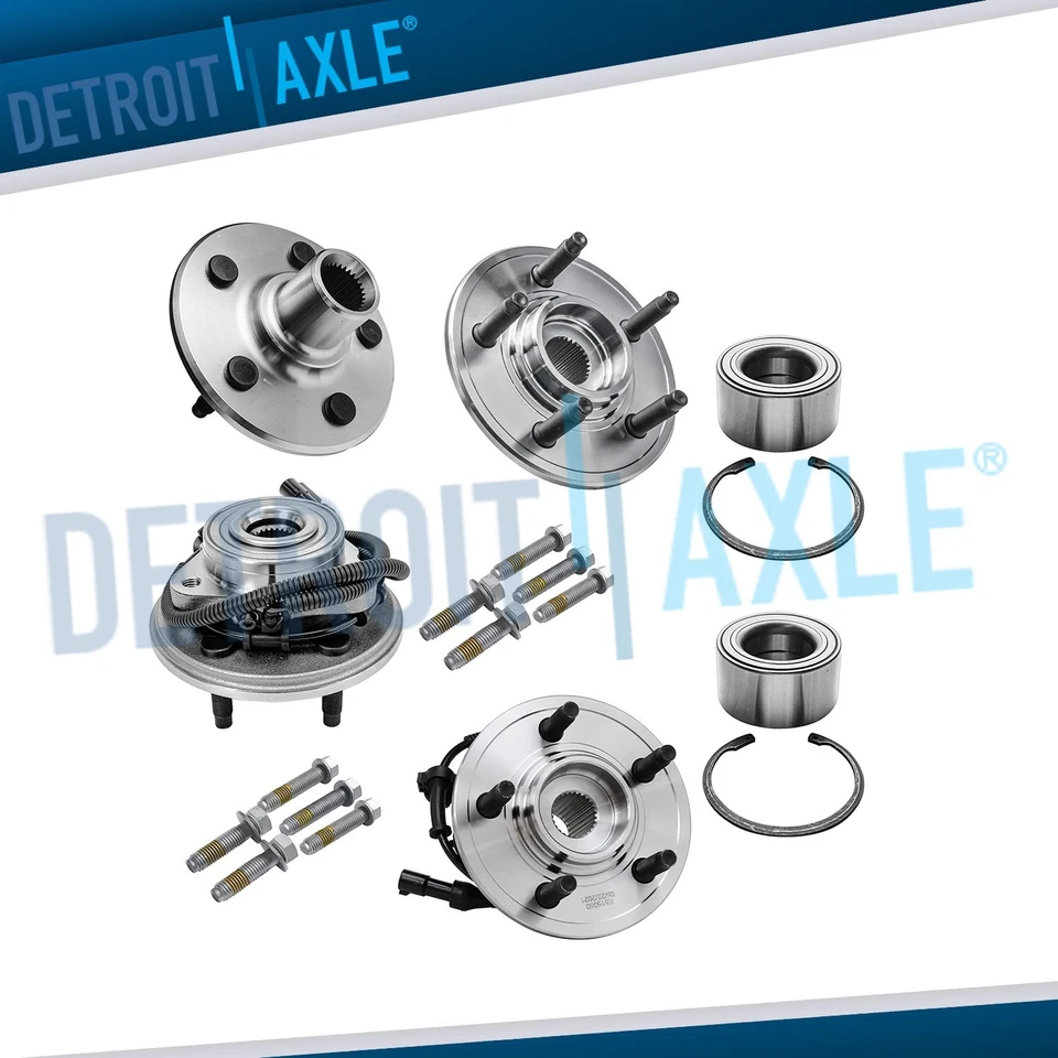 Bujes de cojinete de rueda delanteros y traseros para Ford Explorer Mercury Mountaineer 2002-2005 Foto 1 de 4