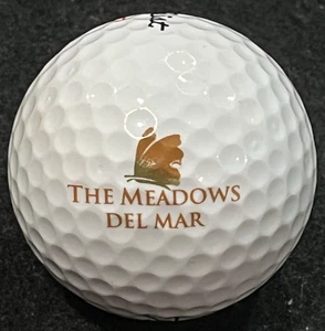 The Meadows Del Mar Golf Club Logo Ball San Diego, CA - Picture 1 of 6