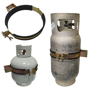 10x Gas Bottle Holder/Restraint(Size: 300mm – 310mm)Suit 9kg and 15kg LPG Bott - Picture 1 of 11