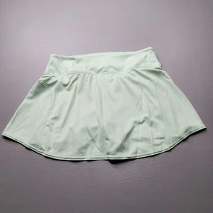 NEW Adidas Heat Women’s Tennis Match Skirt Linen Green Pleated Skort Size M - Picture 1 of 11