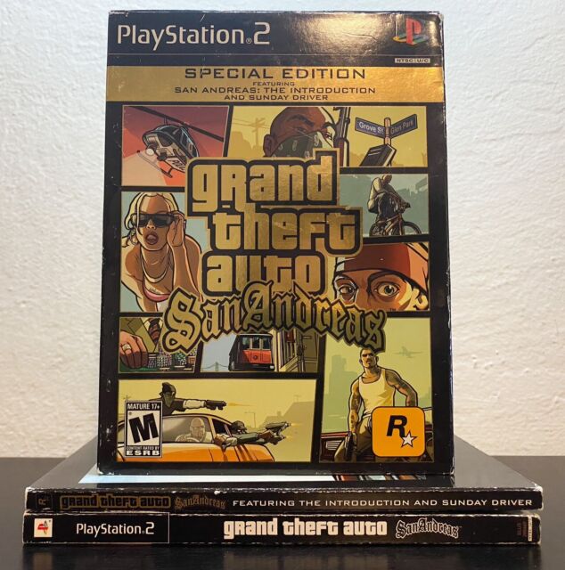 Raro Jogo Gta San Andreas Special Edition, Jogo de Videogame Rockstar  Usado 79413079