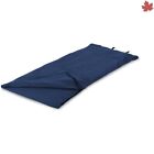 Plush Luxurious Lightweight Sof-Fleece Sleeping Bag - 32- x 75-inch